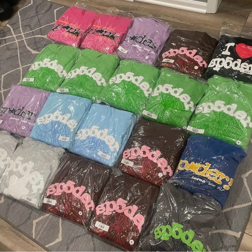 Different spider hoodies ON HAND NOW DM ME